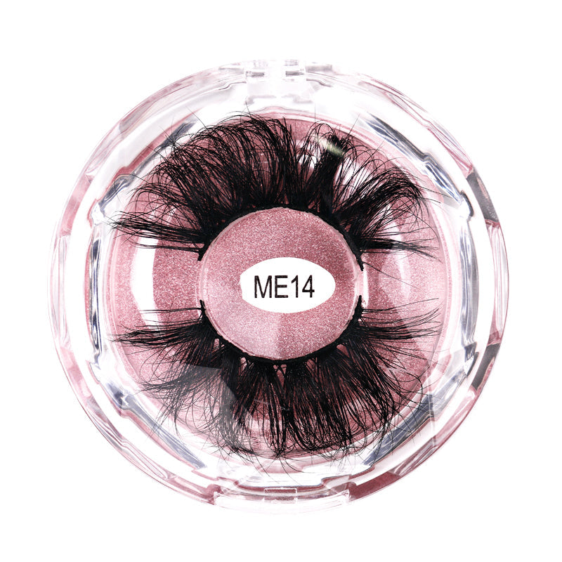 YU3GEMZ Enchant Mink Lashes DD Curl Strip Lashes Crystal Boxes